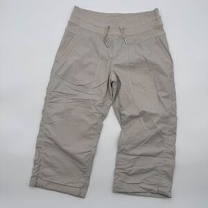 Lululemon Studio Crop Pants Light Khaki Size 6